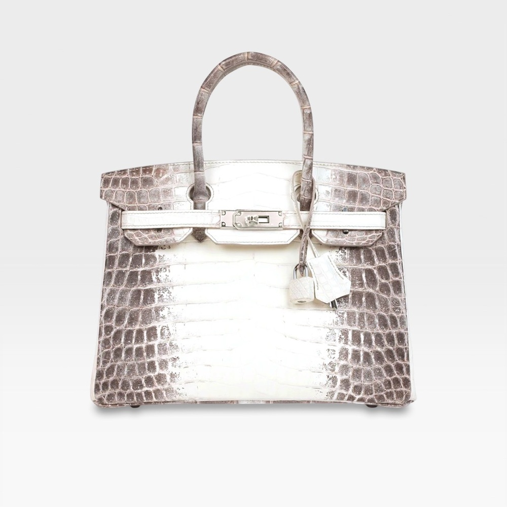Hermès - Birkin 30 - Himalaya Niloticus Crocodile